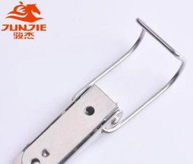 駿杰彈簧搭扣批發定制,通用箱包五金配件,不銹鋼鴨嘴鎖扣j113b