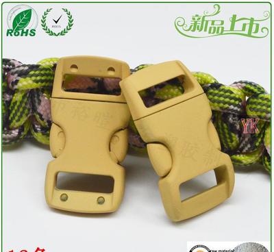 東莞塑膠特價(jià) 卡其色塑料卡扣 箱包服飾配件圖片_高清圖_細(xì)節(jié)圖